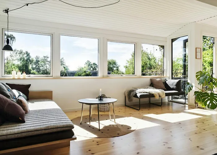 Hear Trees' Rustle And Enjoy View From Terrace Bogø By